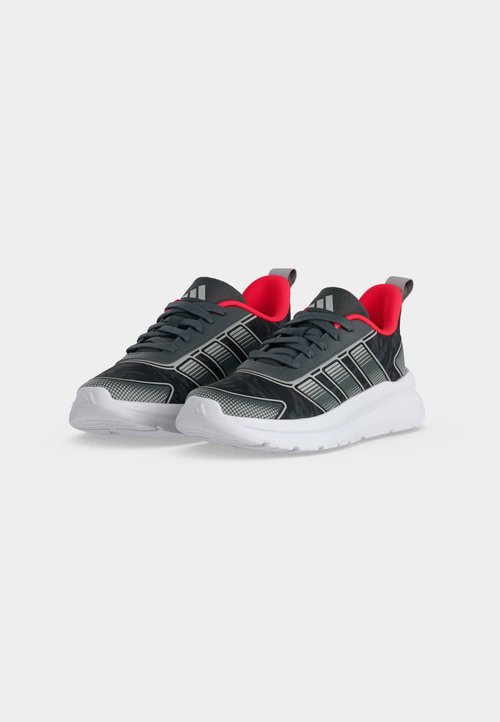 adidas TENSAUR RUN 4.0 UNISEX - Road running shoes - grey five/grey two/lucid red — foto 3