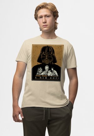 STAR WARS A NEW HOPE CHARACTER VECTOR - T-Shirt print - natural