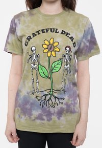 Paradiso Clothing GRATEFUL DEAD KEEP IT UNISEX - Print T-shirt - grey