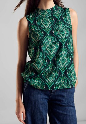 Blouse - dark green