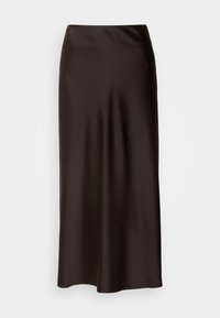 MARIA - A-lijn rok - dark brown