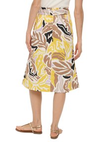 s.Oliver BLACK LABEL A-line skirt - ecru