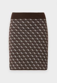 Sélectionné, brown/cream