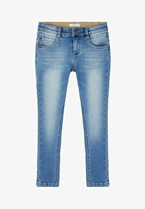 BABU BAGGY - Jeans Slim Fit - medium blue denim