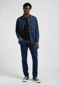 Lee DAREN  FLY - Jeans a sigaretta - dark ocean