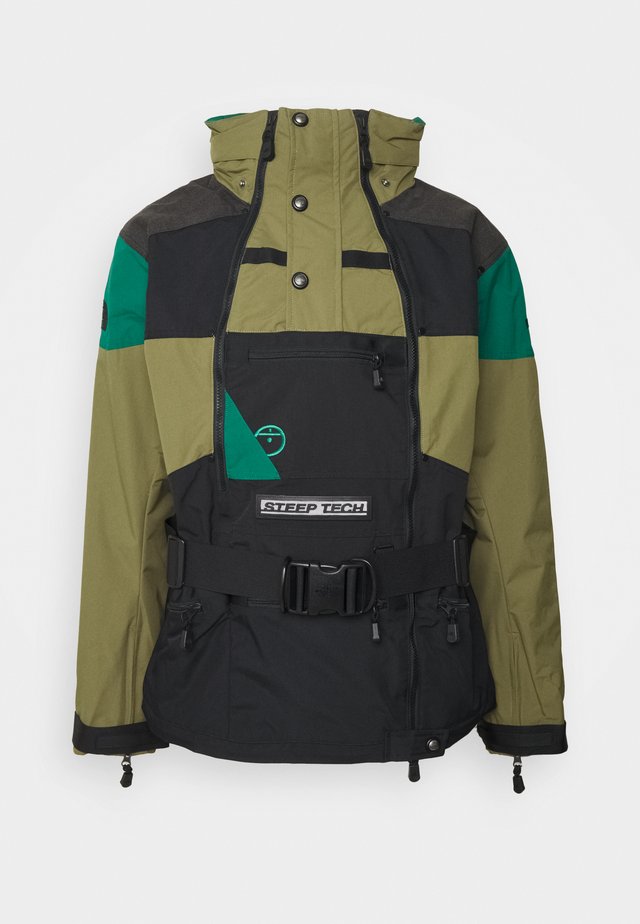 STEEP TECH APOGEE JACKET - Veste coupe-vent - burnt olive green/evergreen/black