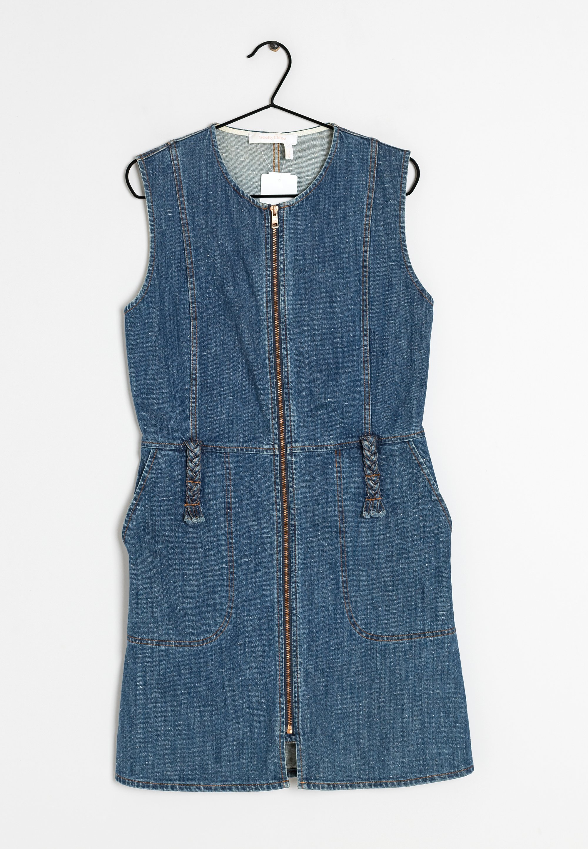 See by Chlo Denim dress - blue - (Pre-owned) - Zalando.ie See by Chlo Denim dress - blue - (Pre-owned) - Zalando.ie