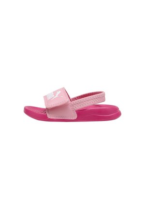 PUMA - Lær-at-gå-sko - rose blanc