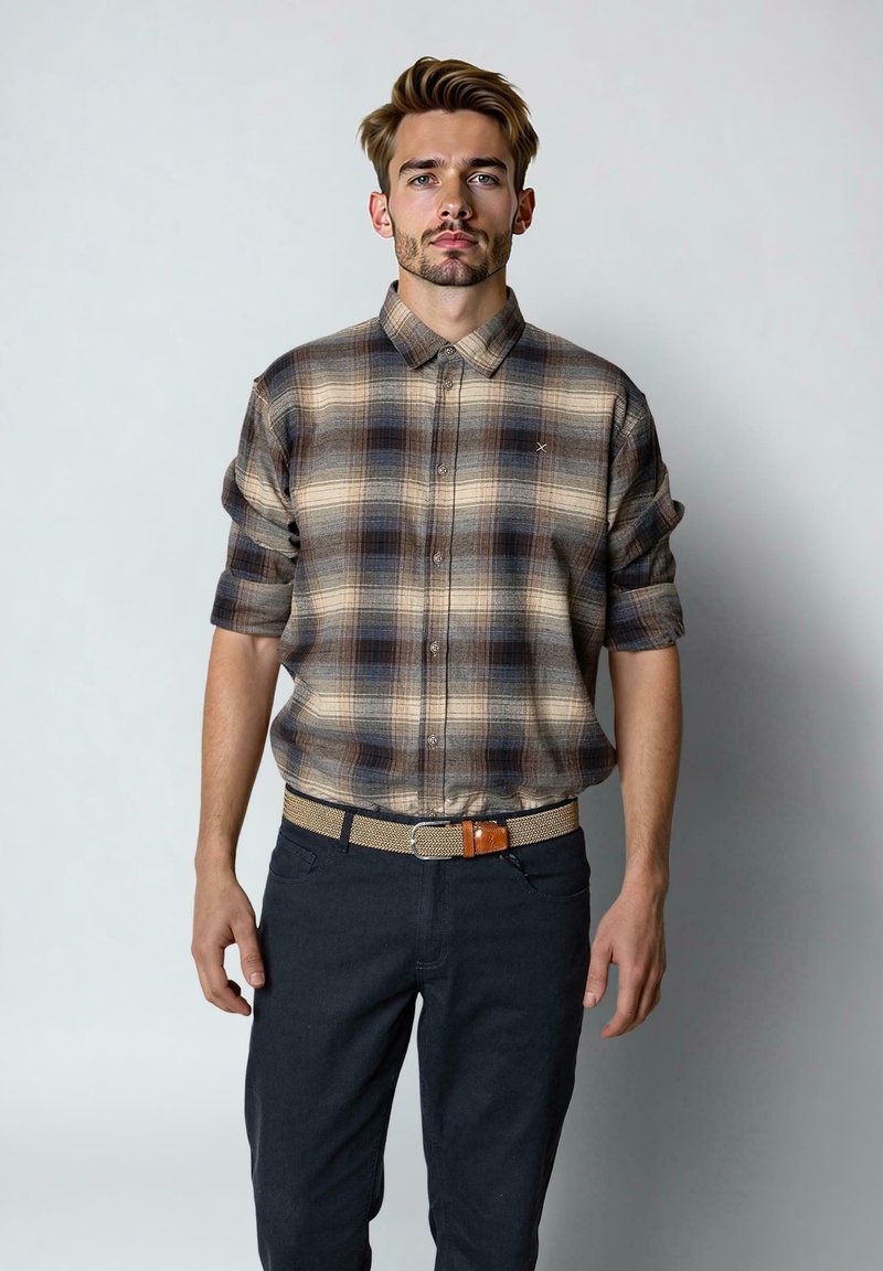 Clean Cut Copenhagen Overhemd - ecru navy