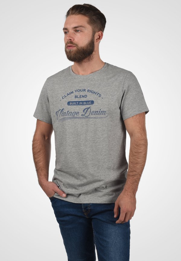 BHPILLO - Print T-shirt - stone mix