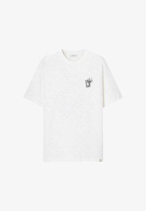 Sissy-Boy, SISSY-BOY T-SHIRT MIT ARTWORK-PRINT - WEISS - T-shirt imprimé - weiß