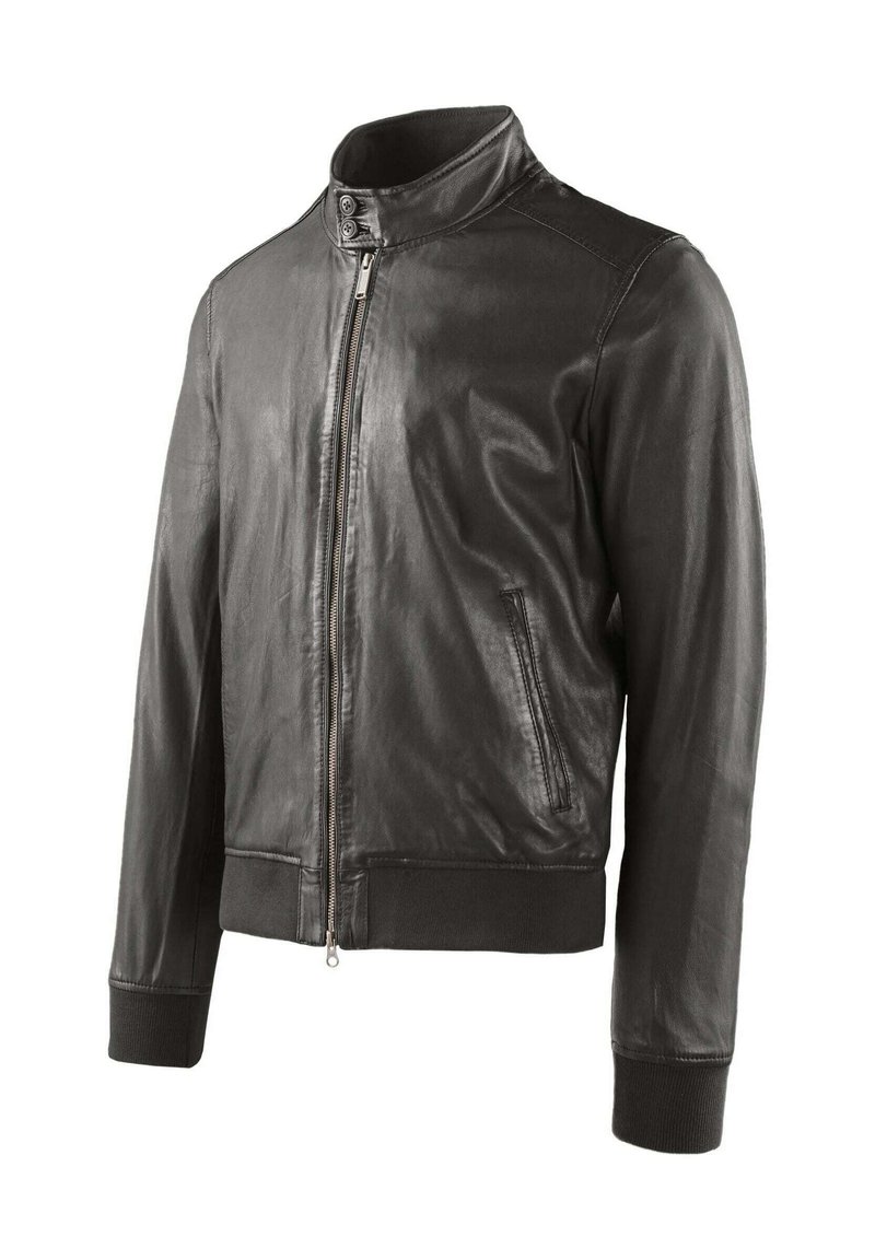 Giubbotto Pelle Giacca Uomo Bomboogie Bomber In Pelle Cole Bomboogie