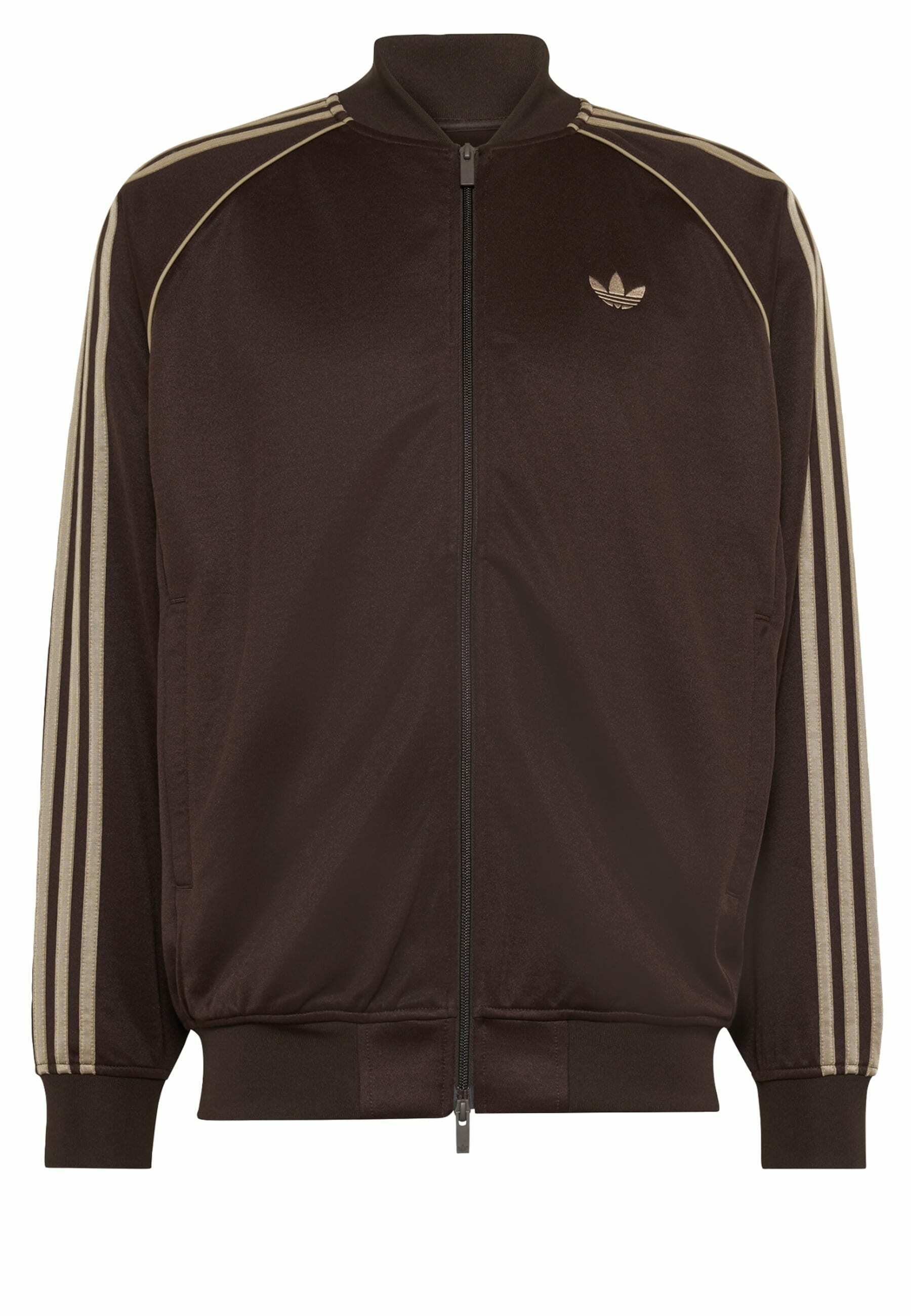 adidas Originals SST TT LOOSE - Bomber Jacket - aurora coffee/dark