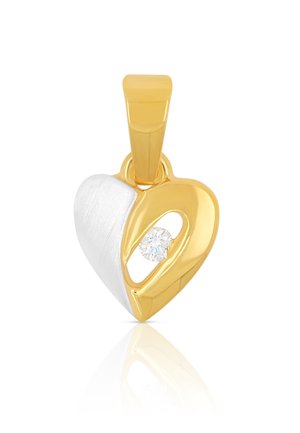 HERZ  - Ciondolo - gelbgold-coloured