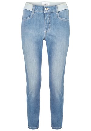 Angels DEHNBUND ORNELLA SPORTY IN UNIFARBENEM STOFF - Slim fit jeans - hellblau