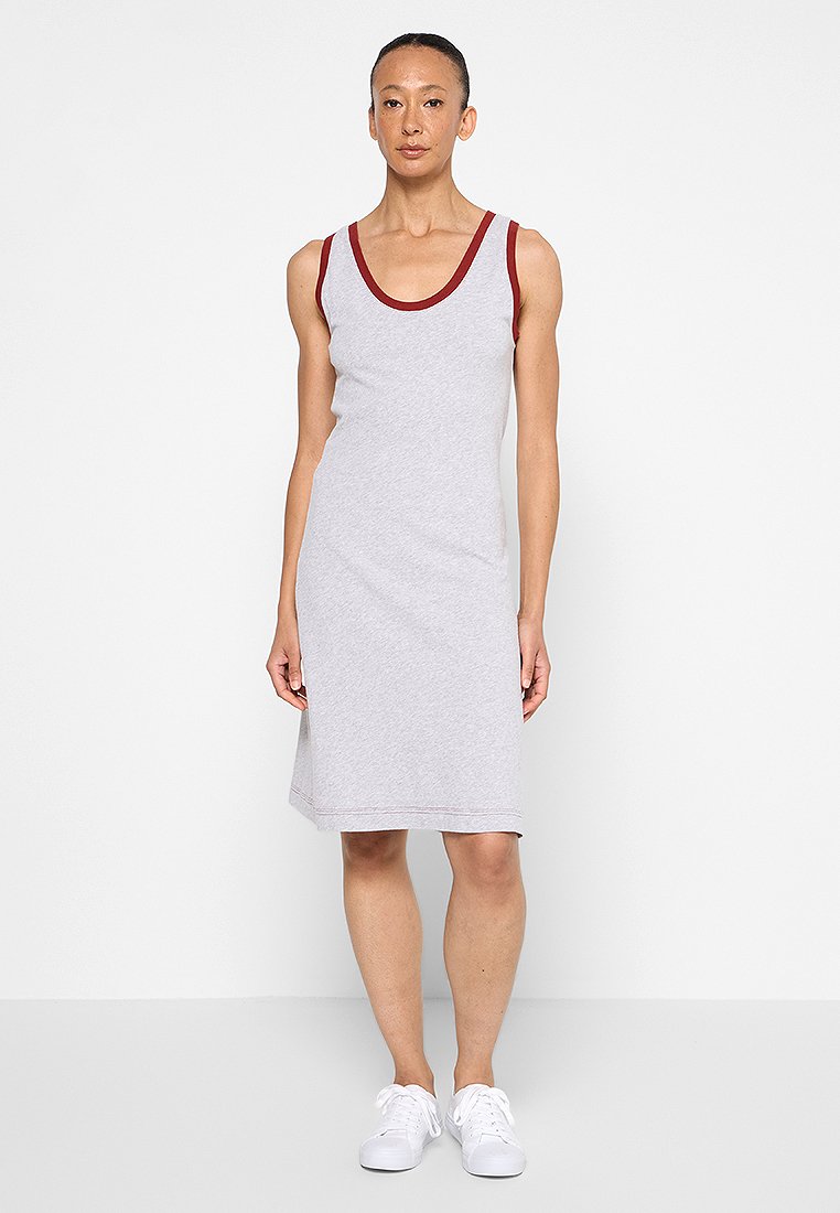 American vintage Jerseyjurk lichtgrijs American vintage Jerseyjurk lichtgrijs