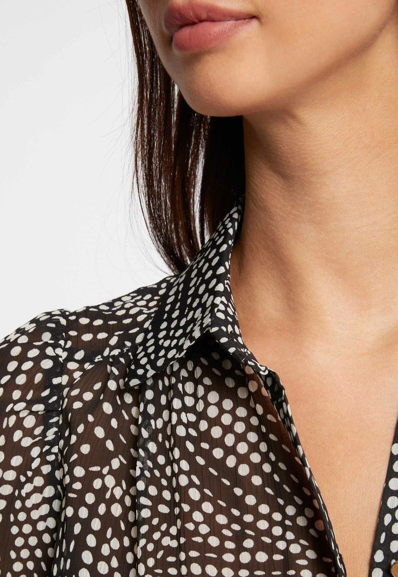 Morgan Pull Avec Col Chemise IntÃ©grÃ© Femme Morgan Chemisier