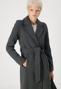 YAS YASKILIVA COAT - Klasikinis paltas - medium grey