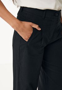 Mexx WIDE LEG - Pantalones - black