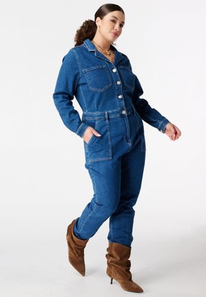 NOT TRANSLATED - Combinaison en jean - dark denim