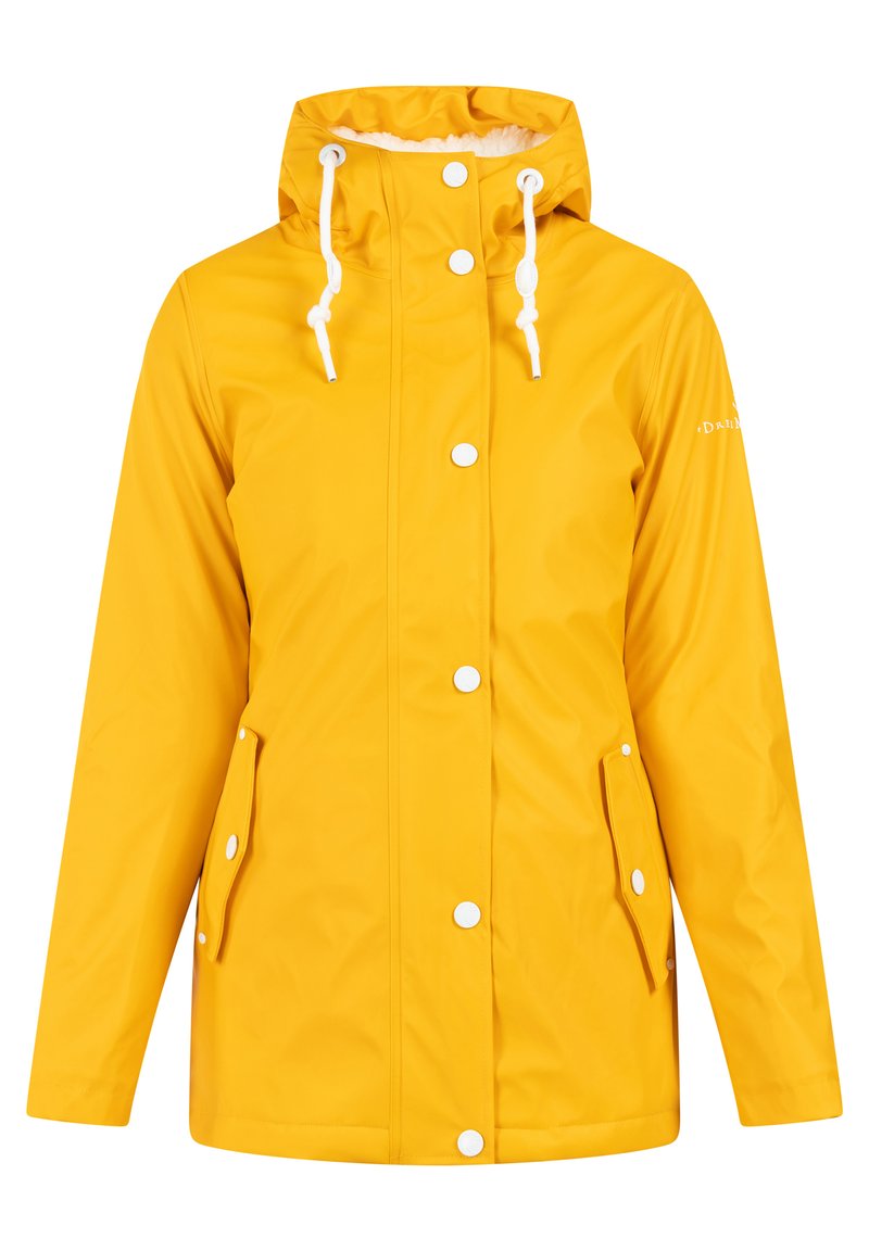 dreimaster Outdoorjas geel