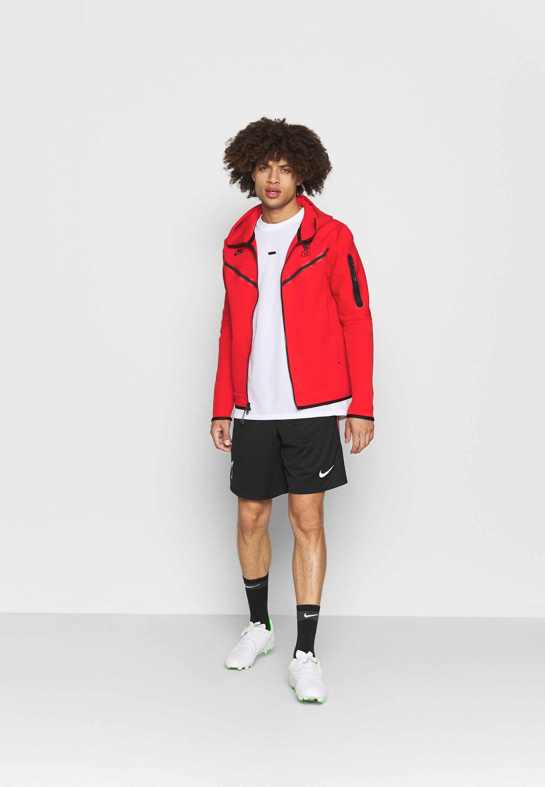 Nike Performance LIVERPOOL FC HOODIE - Squadra - rush red/black/rosso -  Zalando.it