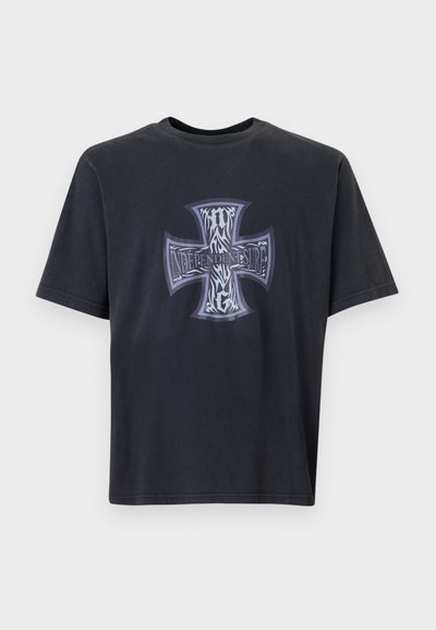 Noon Goons INDEPDENDENT SURF UNISEX - Potiskana majica - dark navy