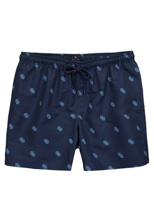 JP1880, JAY-PI SWIM SHORTS, BEACHWEAR, ALL-OVER PRINT, UP TO 8 XL - Badeshorts - navy blue