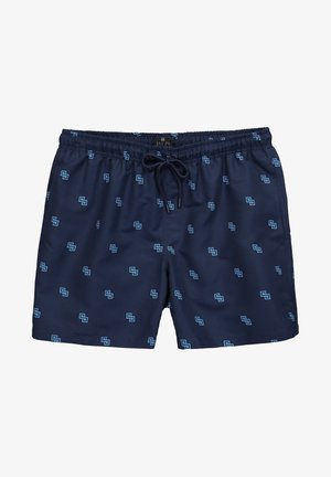 JP1880, JAY-PI SWIM SHORTS, BEACHWEAR, ALL-OVER PRINT, UP TO 8 XL - Badeshorts - navy blue