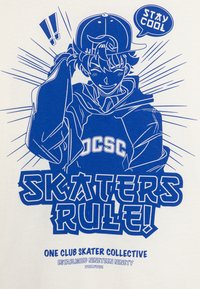 Jack & Jones Junior JOCSC BACKPRINT TEE CREW NECK  - T-Shirt print - cloud dancer