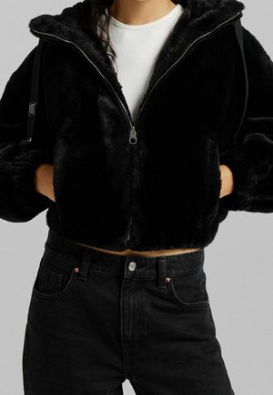 Giacca in pile - black