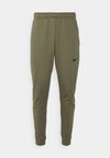 TAPER - Pantaloni sportivi - medium olive/black