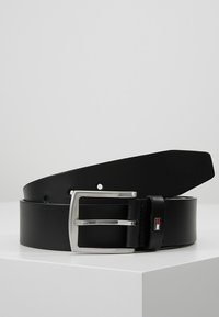 Tommy Hilfiger - NEW DENTON - Soliidne rihm - black Väikepilt 1