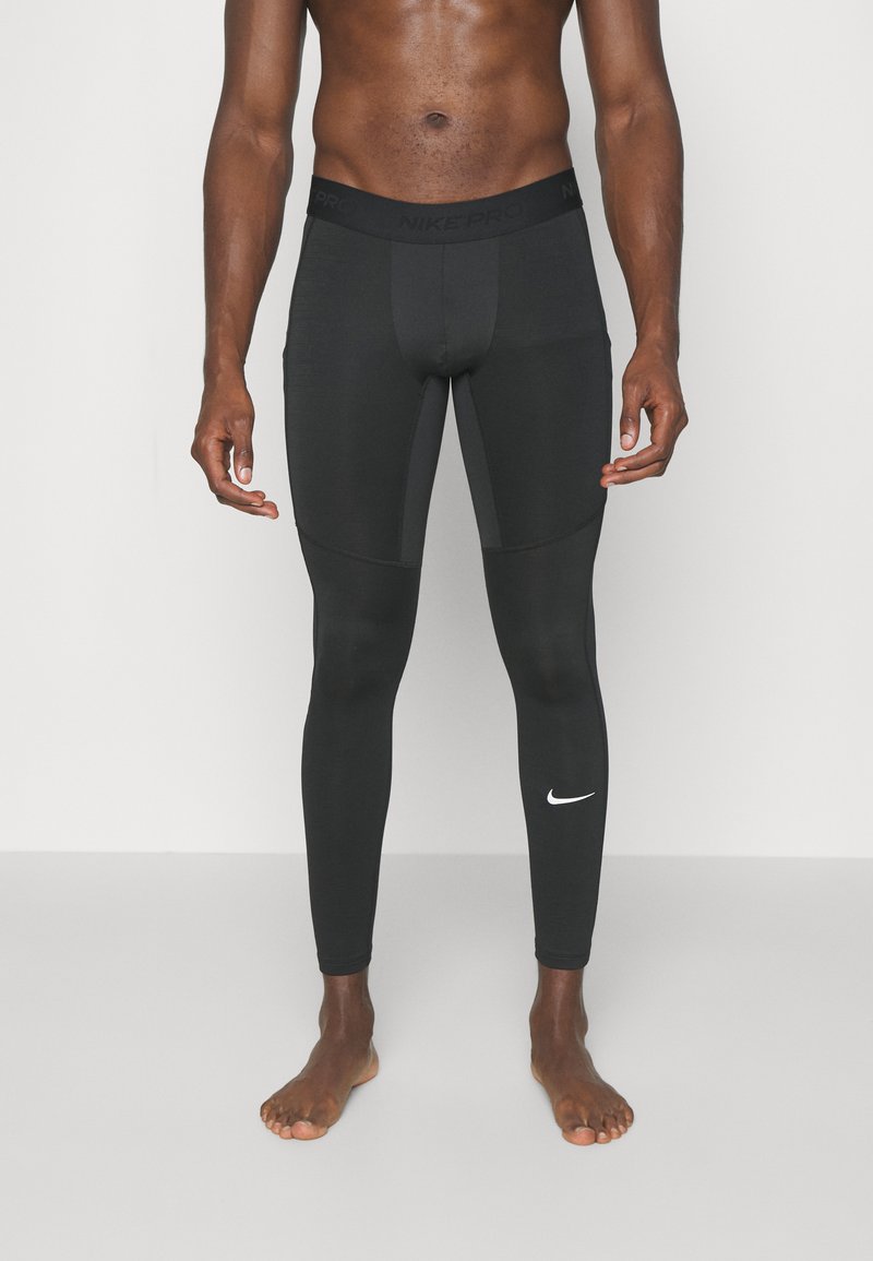 Nike Performance WARM - Leggings - black/(white)/black 