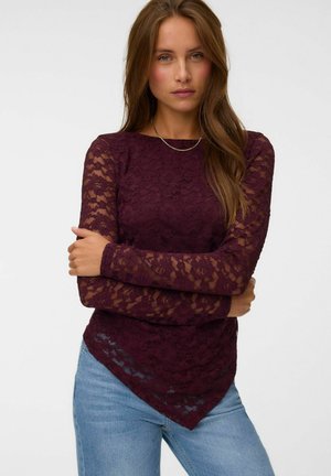 Vero Moda, TOP VMDEA TOP - Blouse - winetasting