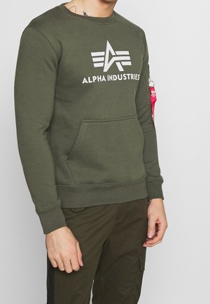 Sweatshirt - olive