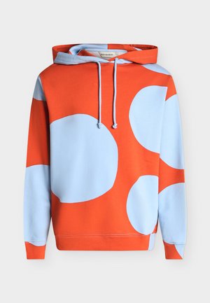 Marimekko, IVVAR KLAAVA - Φούτερ με κουκούλα - red/light blue