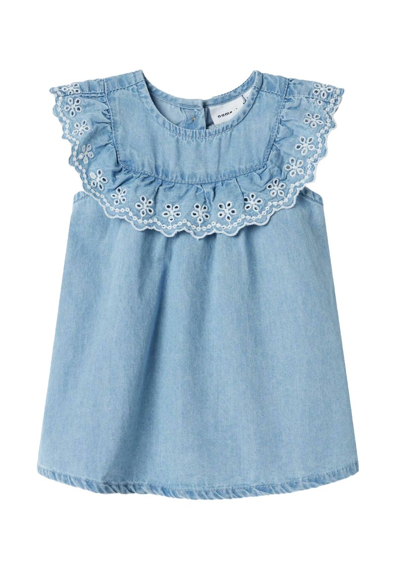 name it Jeansjurken blauw denim/bluedenim