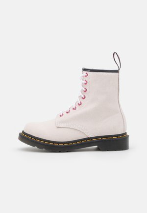 Bottines à lacets - white