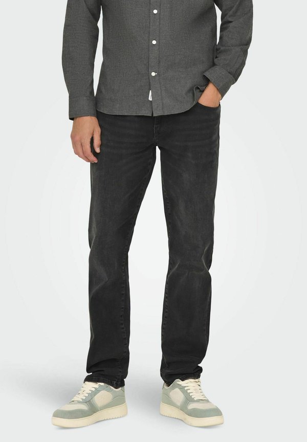 ONS WEFT MITTLERE TAILLE NORMAL GESCHNITTEN - Jeans Straight Leg