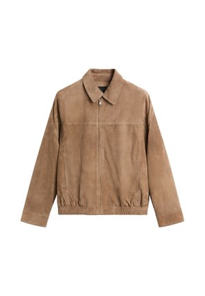Massimo Dutti, - Kurtka skórzana