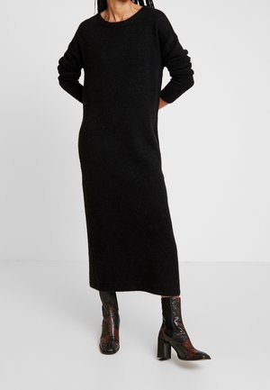 Gebreide jurk - black