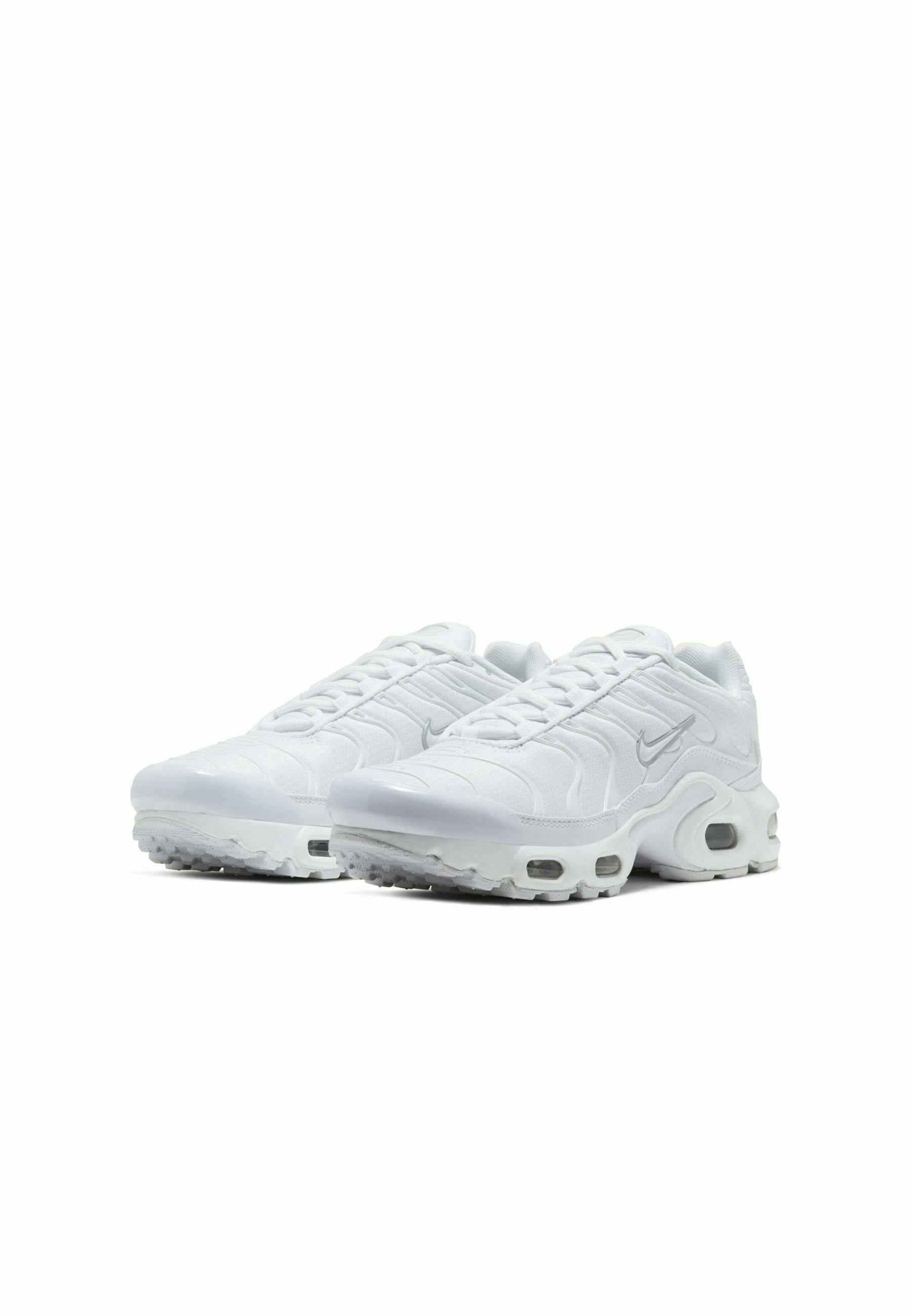 Nike Sportswear Sneakers laag - white/metallic silver/white/wit - Zalando.nl