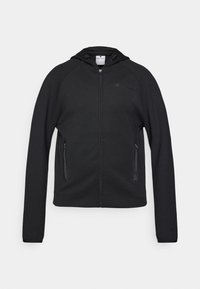 Champion C-TECH FULL ZIP HOODIE INTERLOCK - Sweatjacke - black