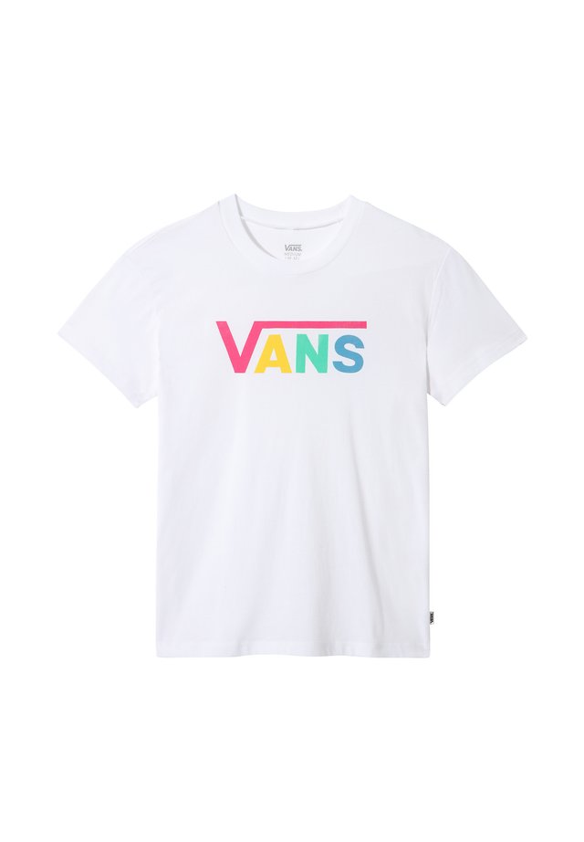 Print T-shirt - white-multi