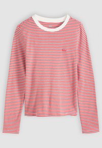 ESSENTIAL TEE - Langarmshirt - turmeric flame scarlet