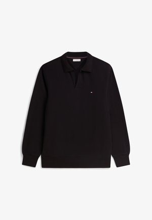 Tommy Hilfiger, RUGBY SWEATSHIRT - Sweatshirt - black