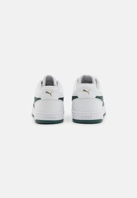 Puma CAVEN UNISEX - Sneakers basse - white/dark myrtle/gold