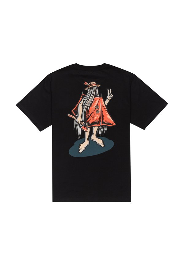 HAPPY CAMPER - Print T-shirt - fbk2