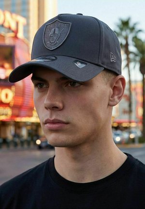 New Era, 9FORTY AFRAME LAS VEGAS RAIDERS - Cap - charcoal